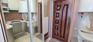 Гостиница  Гостиница Парк Отель Севастополь Студия с мини-кухней с двуспальной кроватью, диванчиком и с видом на город-8